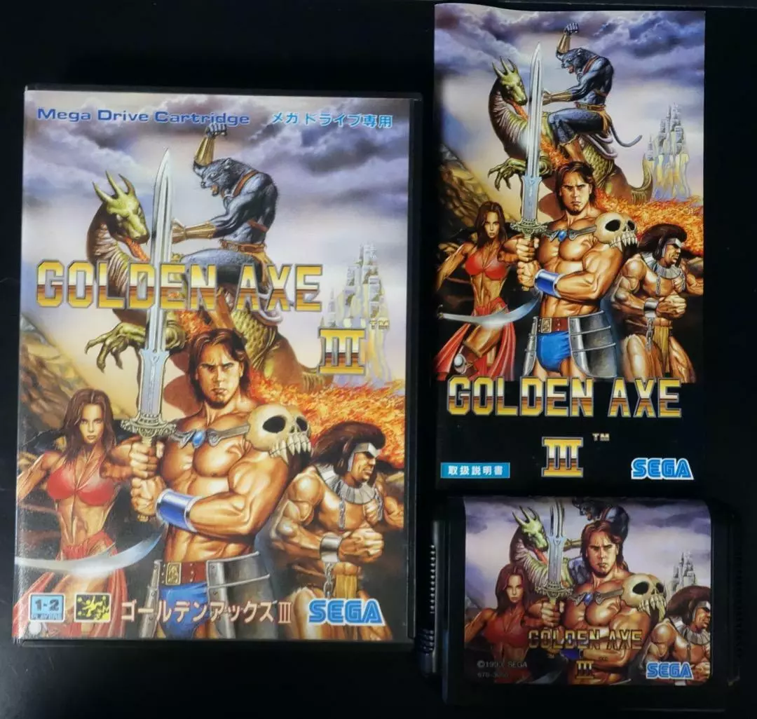 Golden Axe 3 sega mega drive MD retro game genesis Japan Import | eBay Golden Axe 3 sega mega drive MD retro game genesis Japan Import | eBay
