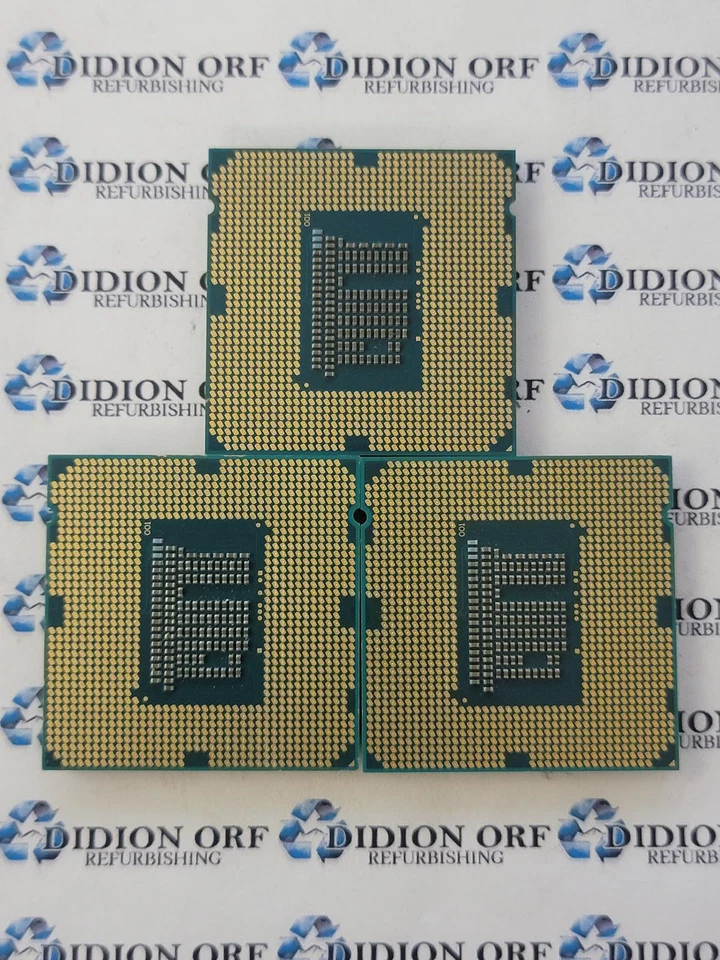 Lote de 3 INTEL Core i3-3225 SR0RF 3,30 GHz 3 MB SmartCache 55 W Grado B SKU 14336 Foto 2 de 2