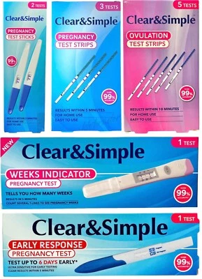 Pregnancy Test Stick Early Detection Ovulation Test Week Indicator Pregnancy kit