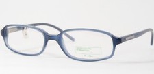 UNITED COLORS OF BENETTON UCB 390 66S Blue RARE EYEGLASSES FRAME 50-17-135 Italy