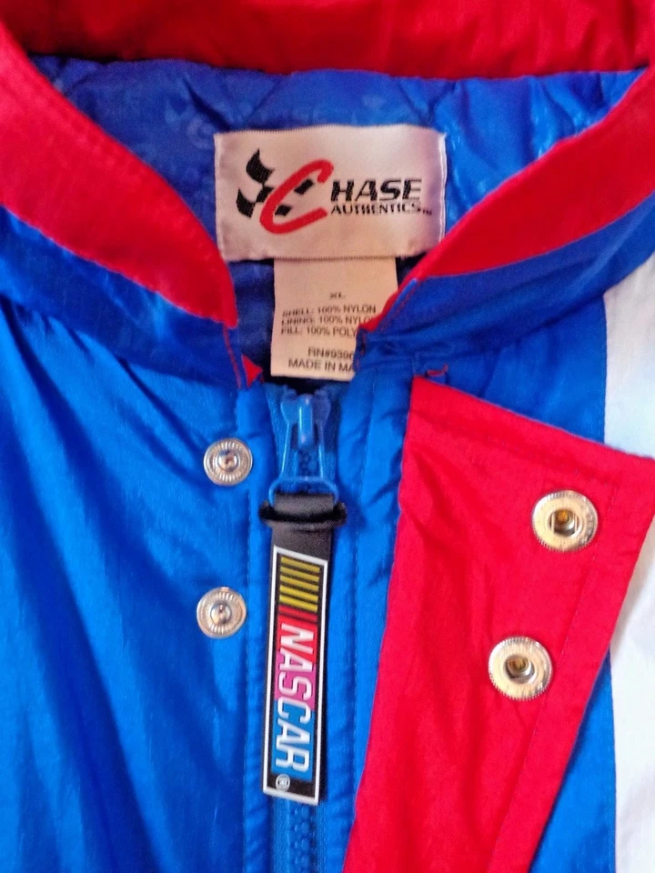 Chaqueta Chase XL NUEVA NASCAR firmada por Dale Jarrett Ford Quality Care #88 Foto 4 de 4