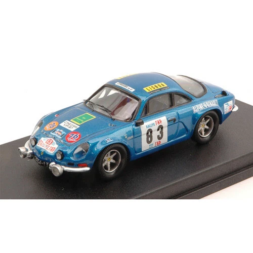 Modellini statici di auto da corsa Rally scala 1:43 per Alpine