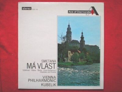 Kubelik, Rafael Smetana LP Ace Of Diamonds SDD161 EX/EX 1972 Vienna Philharmonic