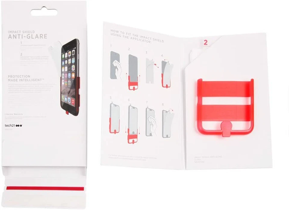 tech21 BASF BulletShield Glass Smart Impact Anti-Glare Screen Protector iPhone 6 - Image 3 of 4