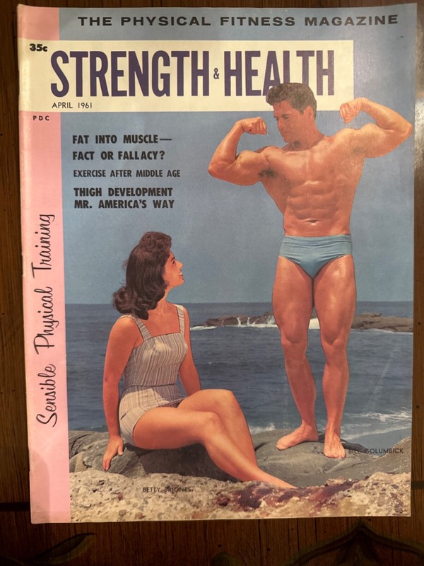 Strength & Health April 1961 Thigh Development Mr. America’s Way
