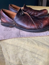 CYDWOQ 39.5 EU Brown Leather Loafer Rare 150 good condition