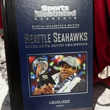 2014 Sports Illustrated Commemorative Book Seattle Seahawks Russell Wilson SB
