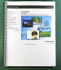 Sony DSC-RX100M2 Instruction Manual: Full Color 269 Pages  Protective Covers 