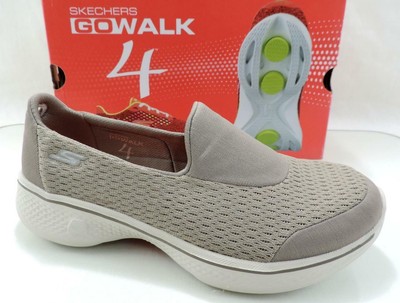 skechers go walk taupe