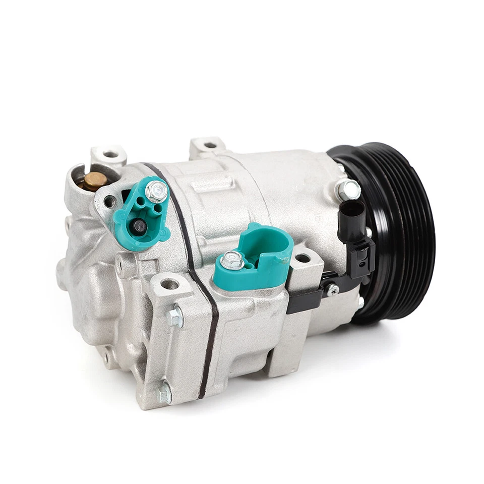 A/C Air Conditioner Compressor W/ Clutch For 2006-2008 Hyundai Sonata 2.4L 3.3L Foto 3 de 4