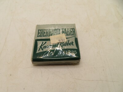 Eberhard Faber 1225 Vintage Eraser Rubber 1960s Sealed New In Package 