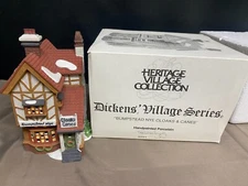 Dept 56 Dickens Village "Bumpstead Nye Cloaks & Canes" 5808-4 in Original Box