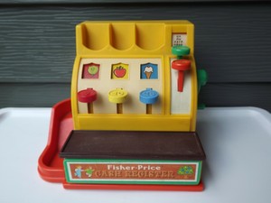 1974 fisher price cash register