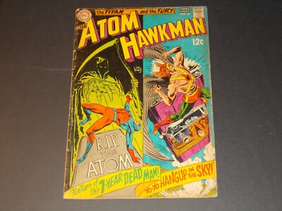 Atom and Hawkman #41, Silver Age DC Comic - VERY NICE COMIC !!