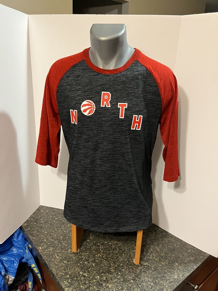 Nike Jordan Brand Toronto Raptors NBA Women’s North Shirt 3/4 Sleeve Red L