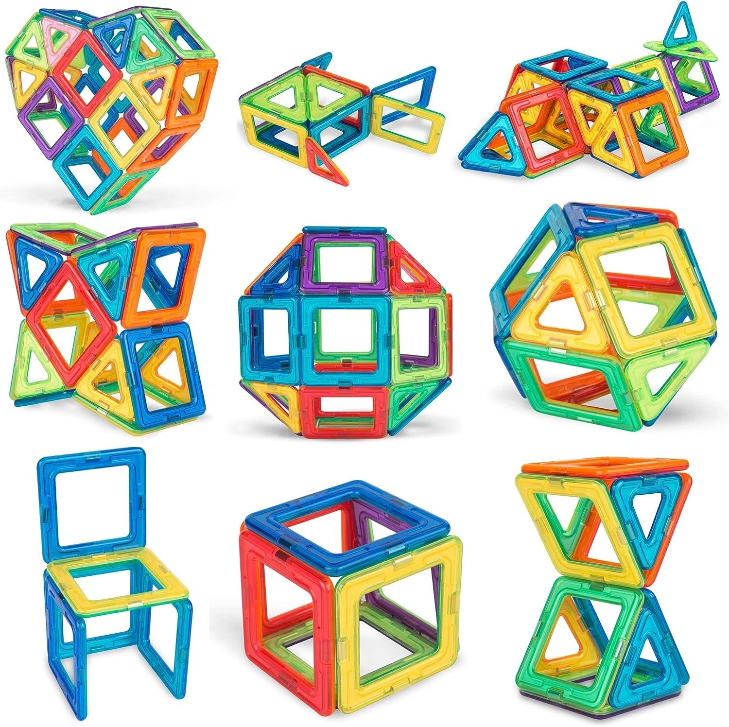 Sunny Auntie Building Blocks Tiles Set, Toy for 3 4 5