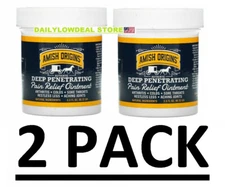 2 PACK Deep Penetrating, Pain Relief Ointment, 3.5 fl oz EXP: 2028