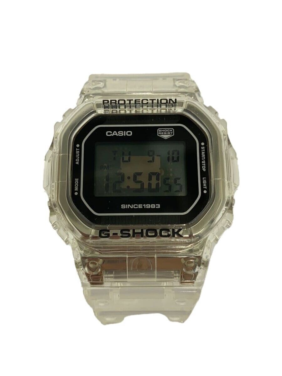 CASIO G-SHOCK DW-5040RX-7JR Black/Clear Resin Quartz Digital CASIO G-SHOCK DW-5040RX-7JR Black/Clear Resin Quartz Digital