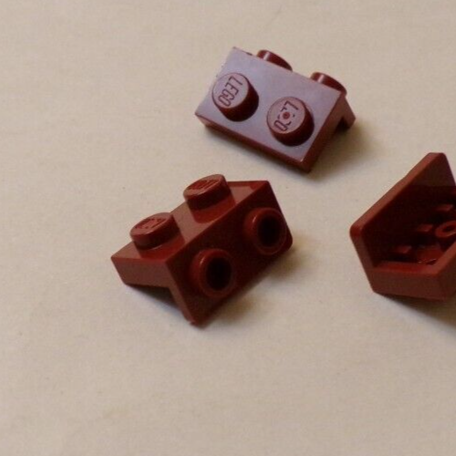 Lego x7 Red 1x2 1x2 Angle Bracket, 99781 (028-179) - Picture 1 of 1
