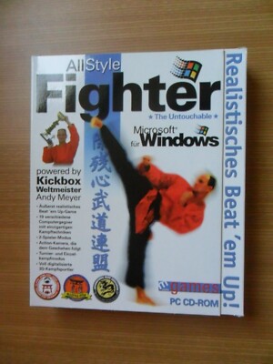 (PC) - ALL STYLE FIGHTER: THE UNTOUCHABLE - NEUWARE!