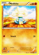 Meditite - 79/160 - Common - Pokemon Primal Clash
