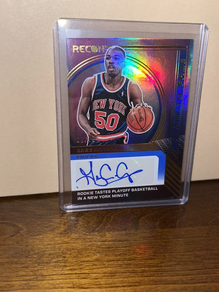 2022-23 帕尼尼 Recon Greg Anthony 声称成名签名尼克斯队 /49 #CFS-GGA — 第 4/4 张图片