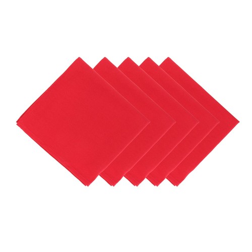 Dinner Napkin 25 Pack - 20 x 20 Poly-Spun Cloth Dining Napkins w/ Color Options - Picture 45 of 78