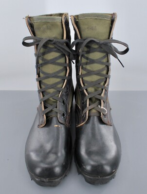 個人装備 1960's-70's Vietnam war jungle boots Men's 1960s US Army 2nd Pattern Combat Jungle Boots 12xN 60s