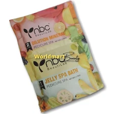 Jelly Spa Pedicure Set 1&2 Crystal Pearl Glow Foot Spa Scent Tropical Fruit