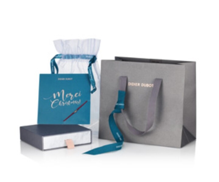 [DIDIER DUBOT] シンミナ着用☆Miss Du Ribbon Necklace 全2色 Didier Dubot Miss. Doux Collection