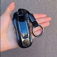 Key Fob Case Cover For Porsche Cayenne Panamera Macan 911 718 Cayman Key Fob Case Cover For Porsche Cayenne Panamera Macan 911 718 Cayman