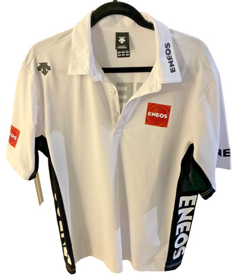 Team Eneos Polo Men s XL RARE Decent NWOT Never Worn Cycling Racing Auto