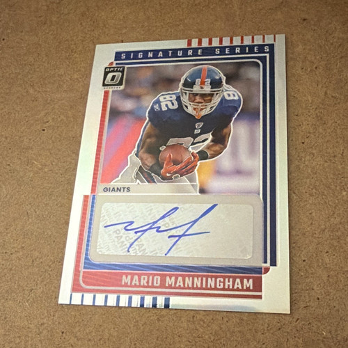 2025 Donruss Optic Mario Manningham Base (RAW)