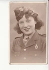 Kathie Harvey of Rider St Southport ATS Signal Corps  WW2 ? MIlitary Photograph