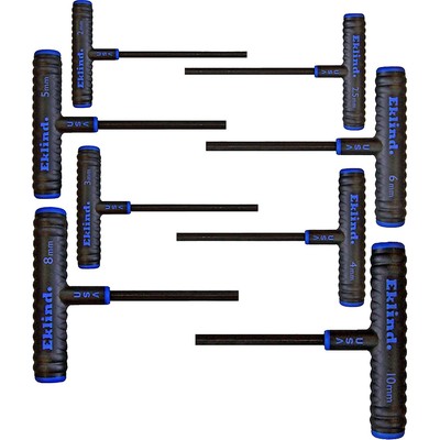 Eklind Tool 64608 Power-T Handle Hex Key allen wrench - 8pc set Metric Multi 
