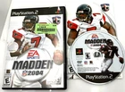 Madden NFL 2004 PS2 Complete In Box CIB PlayStation 2