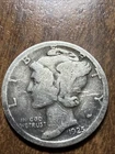 1925-S Mercury Dime - Actual Silver Coin  Shown Same Day Shipping