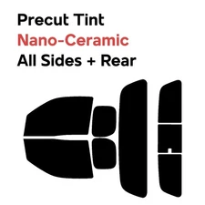 Precut Window Film Ceramic Tint for Nissan Frontier 2022-2024 2 Door King Cab