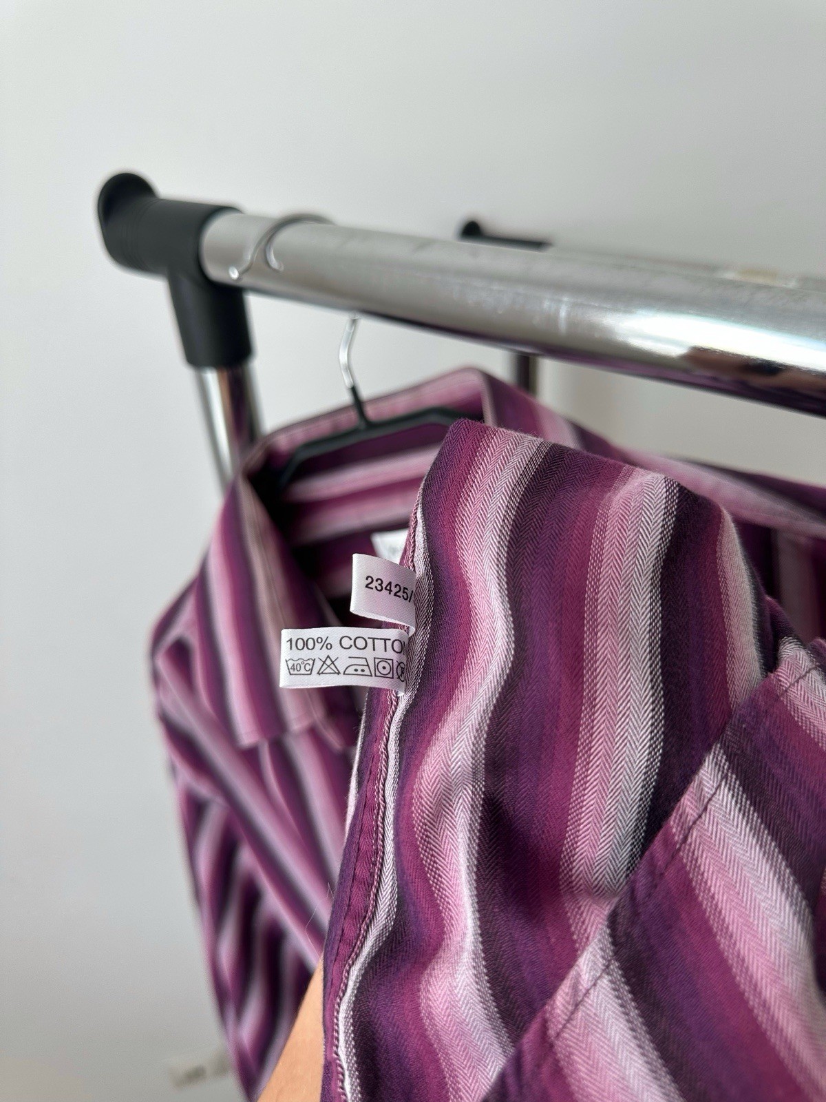 Vintage Luxury Yves Saint Laurent YSL Logo Casual Button Up Shirt Men’s Size L thumbnail 12