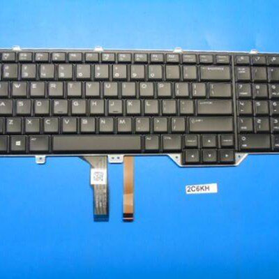 For Dell Alienware 17 R3/R2 Laptop Backlit Keyboard 2C6KH New Original