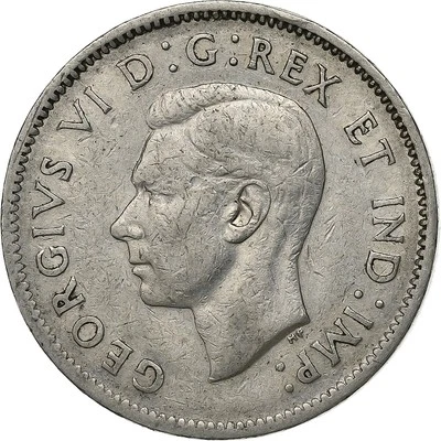 Canada, George VI, 5 Cents, 1941, Ottawa, Nickel, SUP - Photo 1/2