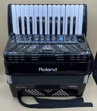 ROLAND FR-1X PIANO-TYPE V-ACCORDION WITH GIG BAG - BLACK (MVP030347)