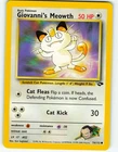 Giovanni's Meowth - 74/132 Gym Challenge - Pokémon TCG - 2000