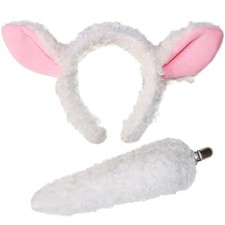 Sheep Headband and Tail Costume - Lamb Cosplay