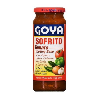 Goya Sofrito Tomato Cooking Base 12 oz Jar Authentic