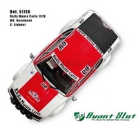 Avant Slot 51110 Alpine A310 Rally Montecarlo 1976 M.C.Beaumont G.Giganot