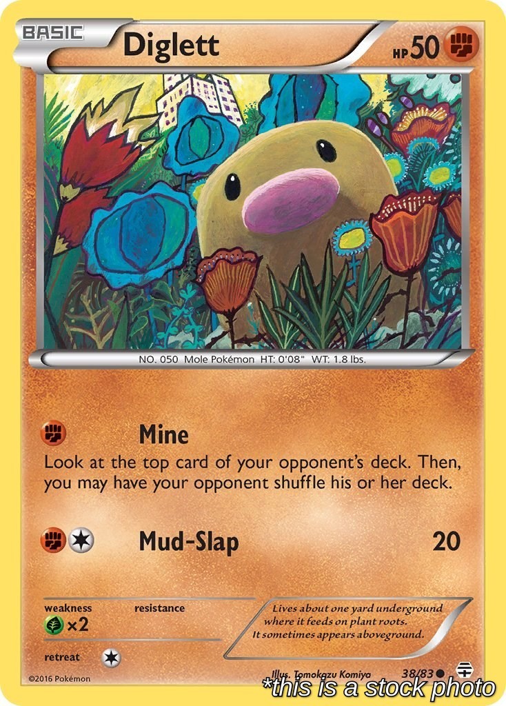 Diglett | 38/83 | Generations NM