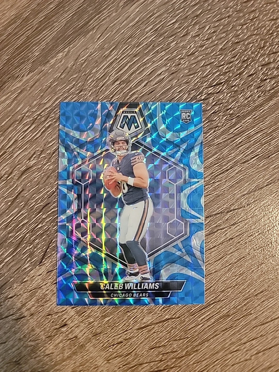 Caleb Williams #301 - 2024 Panini Mosaic - Blue Reactive Prizm - (RC) Bears