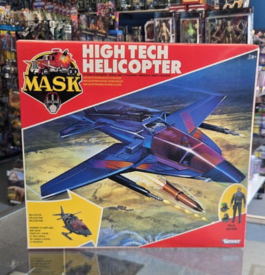 Loyal Subjects MASK High Tech Helicopter Switchblade MISB Case Fresh