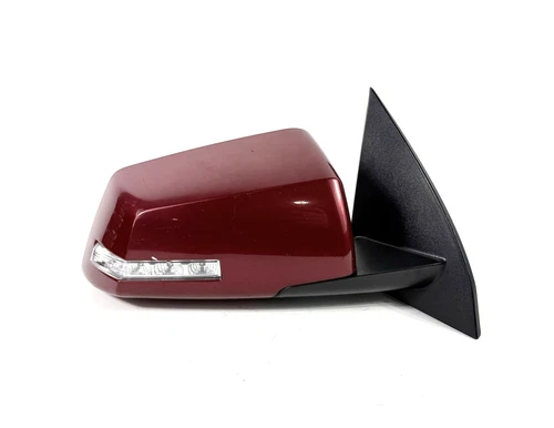 2009–2012 Chevrolet Traverse Passenger Right Side Power Door Mirror Ruby Red OEM